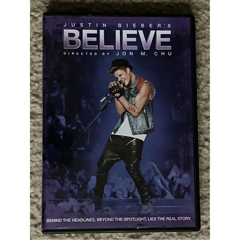 Justin Bieber’s Believe (2013) DVD